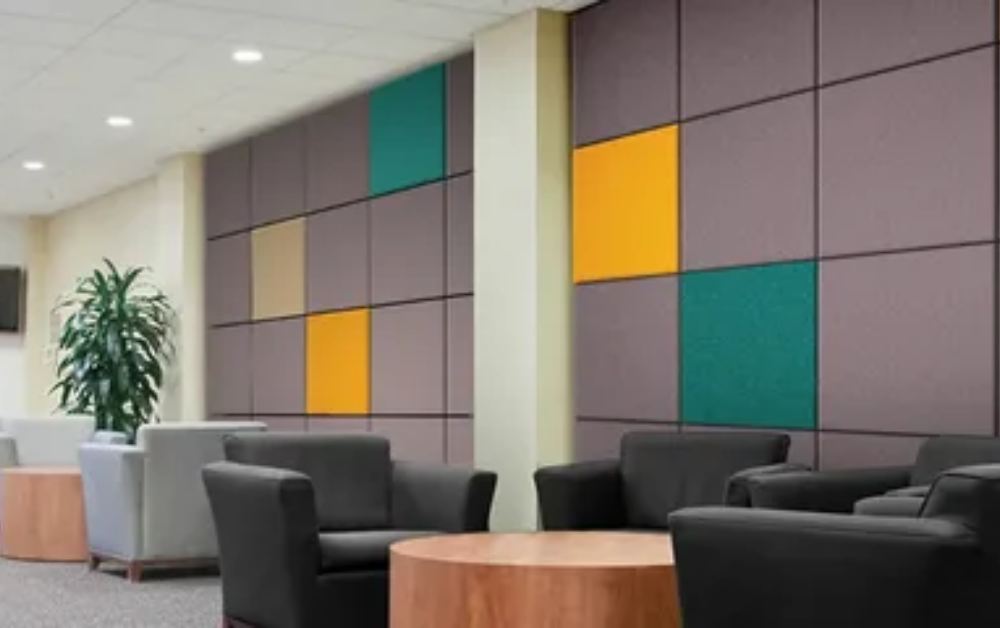 stretch fabric acoustic panels